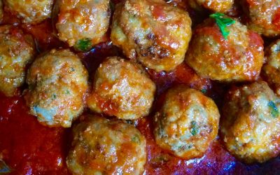 Today I made my mum’s meatballs